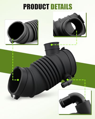 JUQAFY Engine Air Intake Hose Tube Fit for Hyundai Azera 3.3L/3.8L 2006-2010, Fit for Hyundai Sonata 3.3L 2006-2010, Replace 28138-3K200 - Image 3