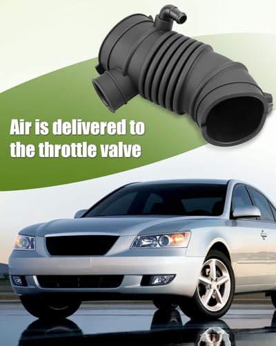 JUQAFY Engine Air Intake Hose Tube Fit for Hyundai Azera 3.3L/3.8L 2006-2010, Fit for Hyundai Sonata 3.3L 2006-2010, Replace 28138-3K200 - Image 5