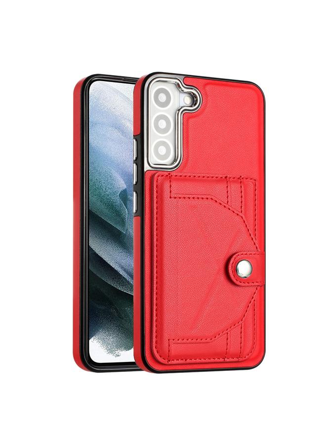 S-TOP Case For Samsung Galaxy S22+ 5G Shockproof Leather Phone Case with Card Holder - Image 2