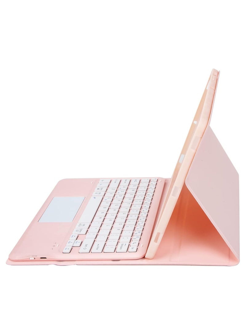 عام حافظة لوحة مفاتيح باللغتين العربية والإنجليزية لجهاز ايباد اير 13 بوصة 2024 ايه 2903 ايه 2904 حافظة لوحة مفاتيح بلوتوث قابلة للإزالة مع فتحة قلم وقوس متعدد الرؤية - Image 2