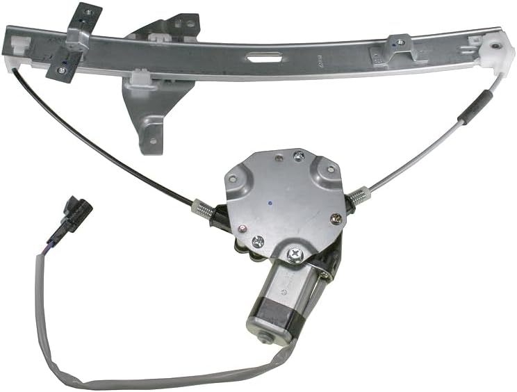 TRQ Front Power Power Window Regulator & Motor Assembly Set Compatible with 2006-2013 Chevrolet Impala 2014-2016 Impala Limited GM1351157 - Image 4