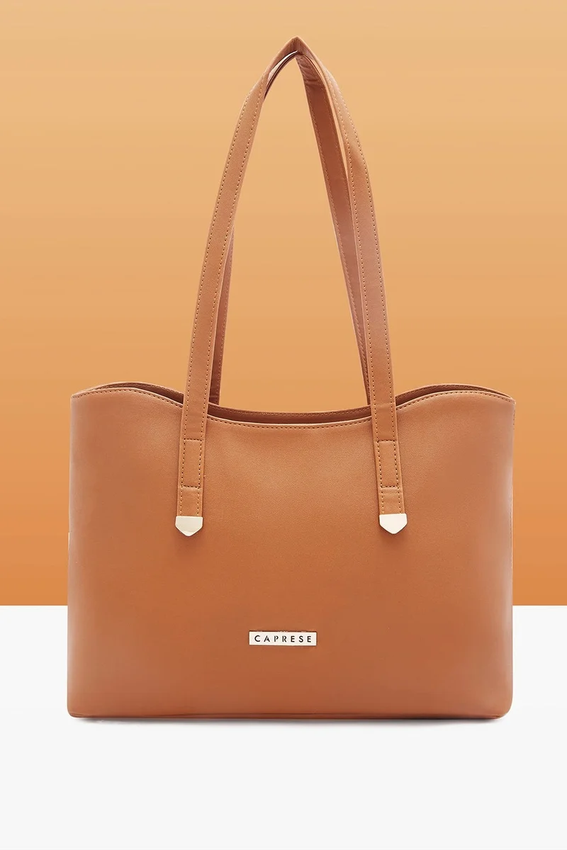 CAPRESE AFRA TOTE MEDIUM TAN