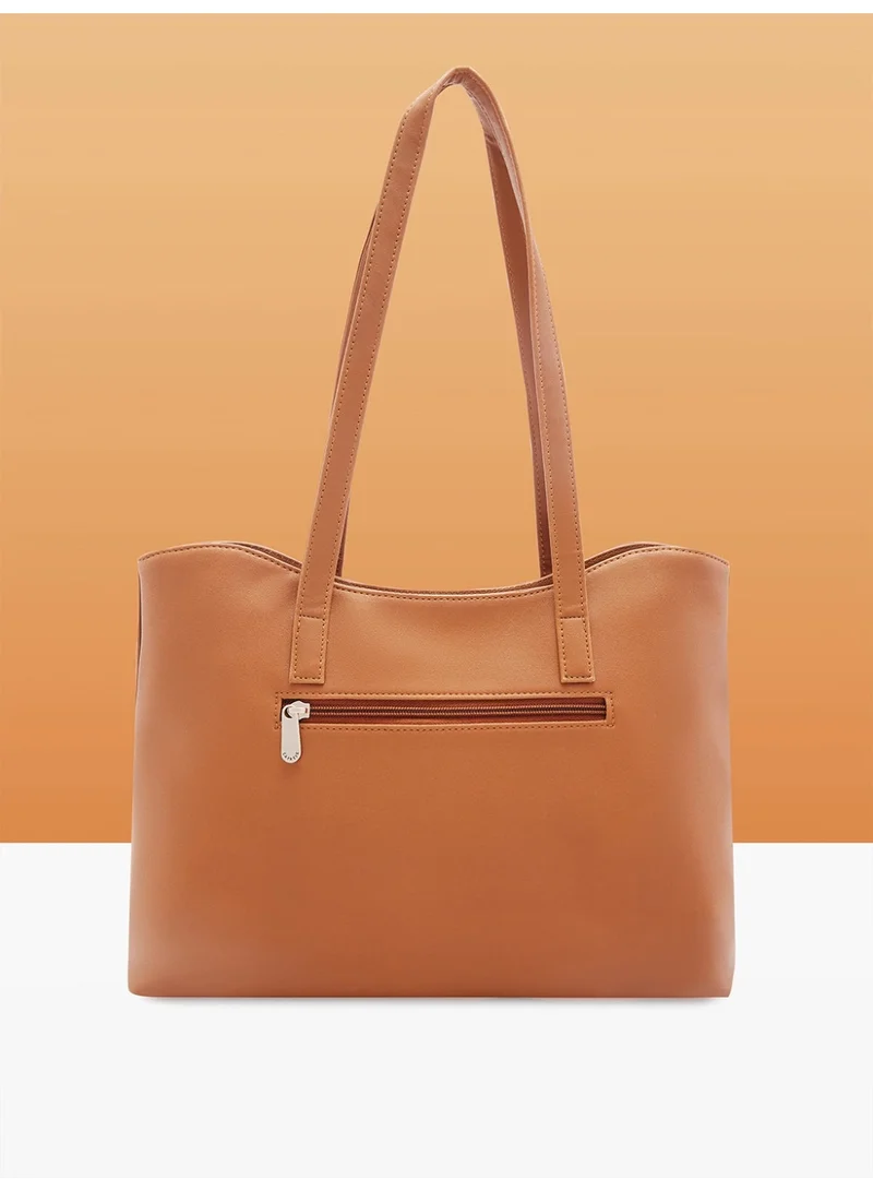 CAPRESE AFRA TOTE MEDIUM TAN