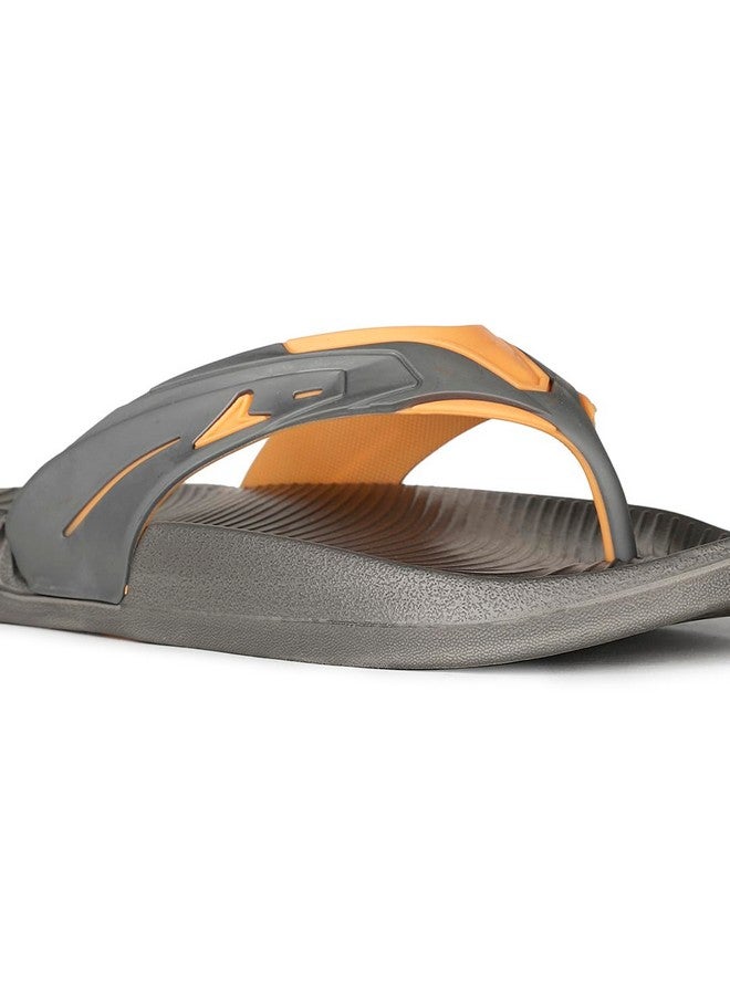 باور نعال مسطحة للرجال من Power BAY M باللون الرمادي الداكن - Image 5