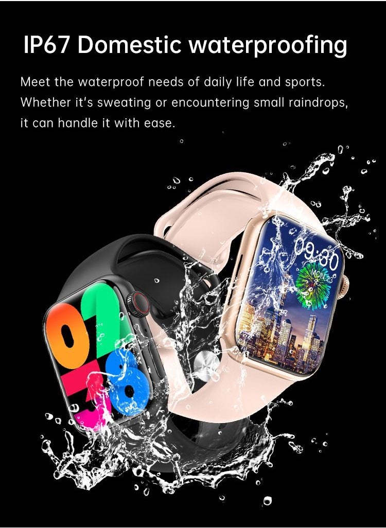 GSK 9 PRO Max Smartwatch 2.2 Inch High DefinitionFull Screen , Chat GPT , MultIfunctional NFC aND Water Proof