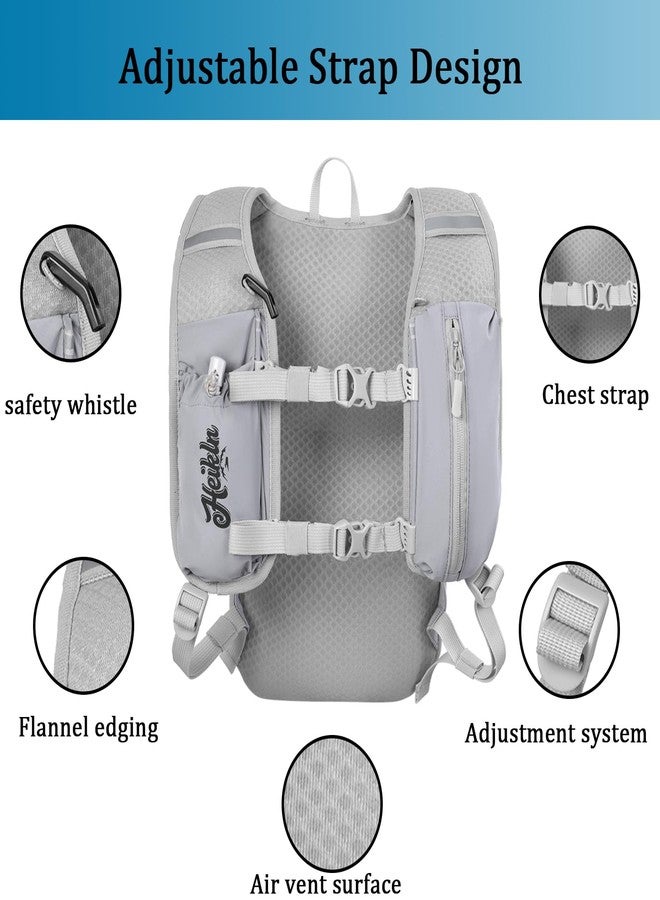 HEIKLN Hydration Backpack,Lightweight Water Backpack with 2L Water Bladder Running Hydration Vest Backpack for Hiking Running Cycling Hiking - Image 3