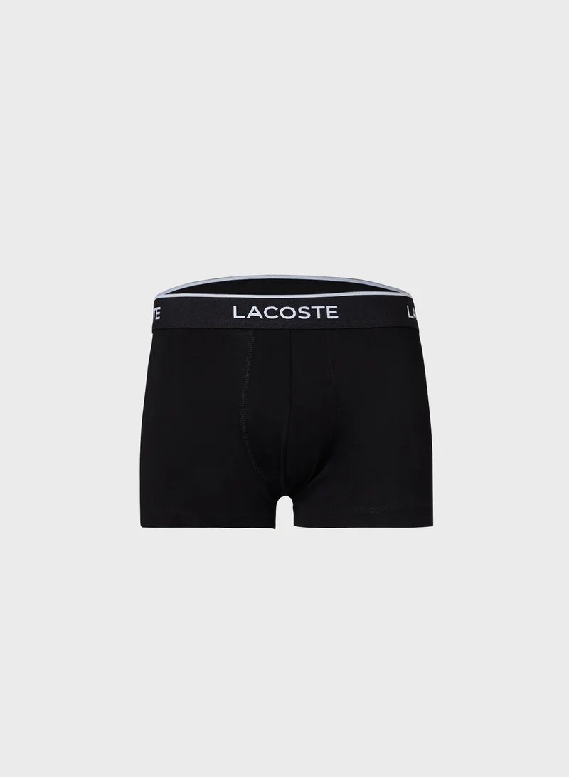 LACOSTE 7-Pack Stretch Cotton Trunks