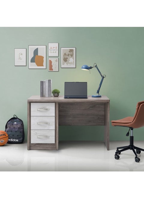 Enrico Study Desk with 3 Drawers 75 x 75 x 120 cm