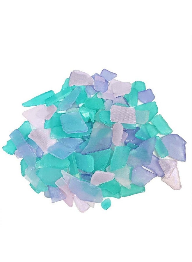 Nautical Crush Trading Sea Glass | Pink Lavender and Aqua Colored Sea Glass Mix | 11 Ounces of Sea Glass for Art Crafts and Decor | Sea Glass Bulk - Image 3