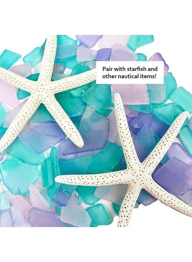 Nautical Crush Trading Sea Glass | Pink Lavender and Aqua Colored Sea Glass Mix | 11 Ounces of Sea Glass for Art Crafts and Decor | Sea Glass Bulk - Image 5