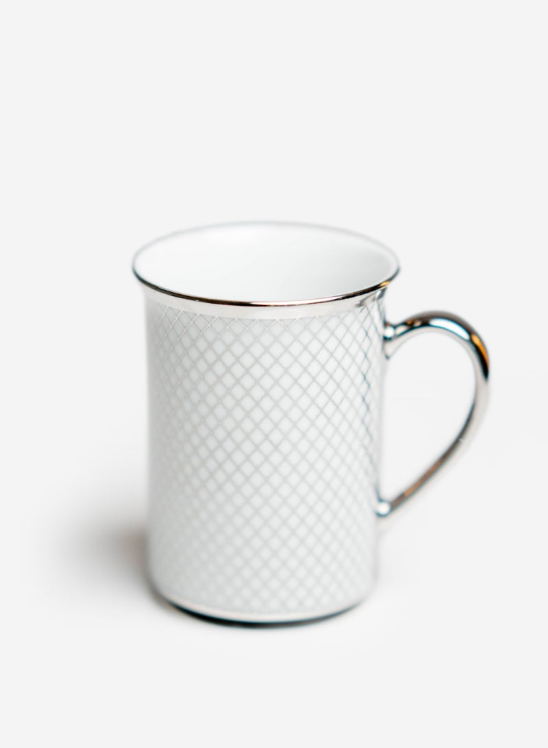 BYART Ceramic coffee mug with handle, 300 ml capacity, tea cup for drinks, cappuccino, latte and espresso, made in Turkey - Image 2