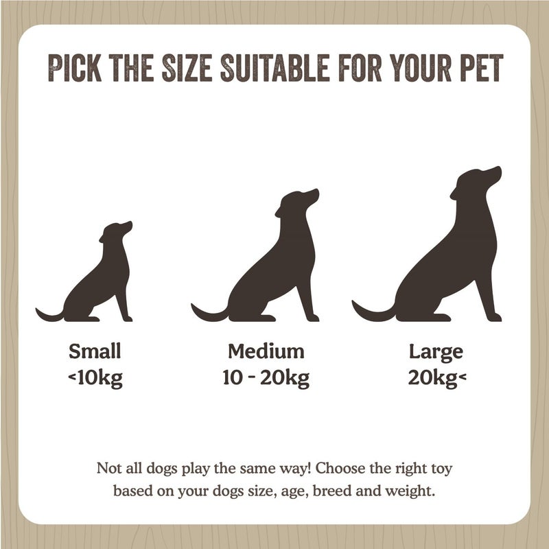 KONG Goodie Bone - Classic Durable Natural Rubber Dog Bone, Supports Mental Engagement - Treat Dispensing - Red - for Medium Dogs - Image 5