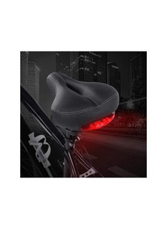 Bicycle Saddle Seat , Wide Soft Padded Bicycle Saddle with 5Pcs LEDs Taillight for Outdoor & Indoor Cycling Exercise Stationary Bicycle Mountain Road Bike - pzsku/Z68C5C9149352F5FAC12CZ/45/_/1734617925/5909c33b-5478-4484-bd41-09c57fe6df8e