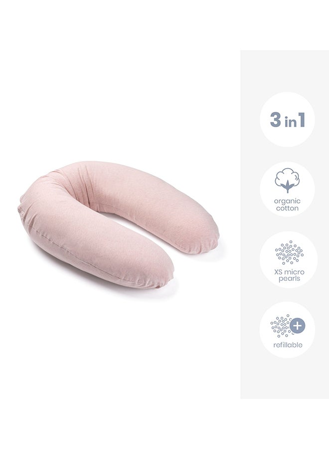 Doomoo Buddy Chine Pink Baby Support Cushion Soft And Comfortable For Newborns And Toddlers - Image 2