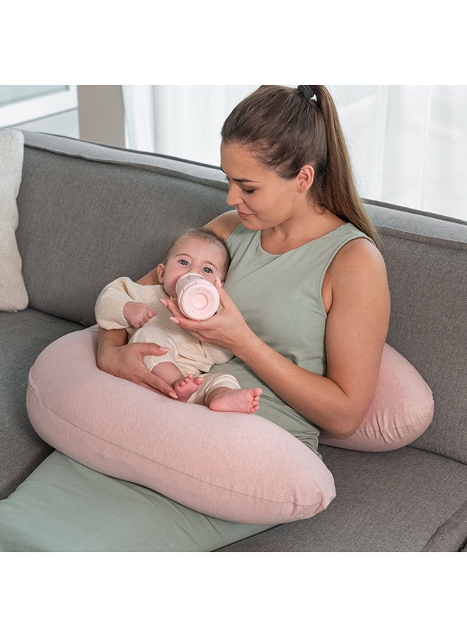 Doomoo Buddy Chine Pink Baby Support Cushion Soft And Comfortable For Newborns And Toddlers - Image 5