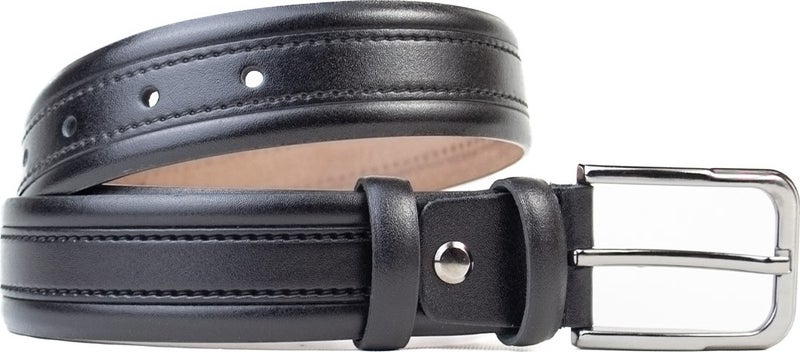 Gayış Gaış Special Oval Box | 100% Genuine Buffalo Leather | Classic Black Men's Belt | Gift Dowry Belt  - Image 5