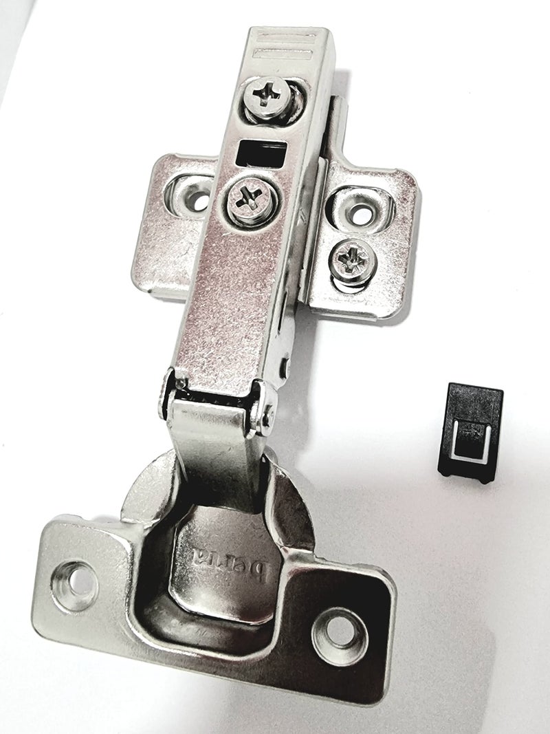 Berta 10 Pack 86 Degree Angle Restriction Hinge Clips for European Soft Close Frameless Cabinet Hinges, 10 Pieces â€“ Kitchen Cabinet Door Restraints - Image 3