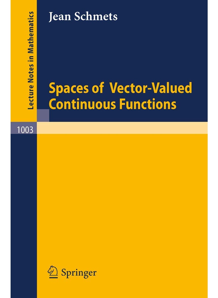 Spaces of Vector-Valued Continuous Functions 