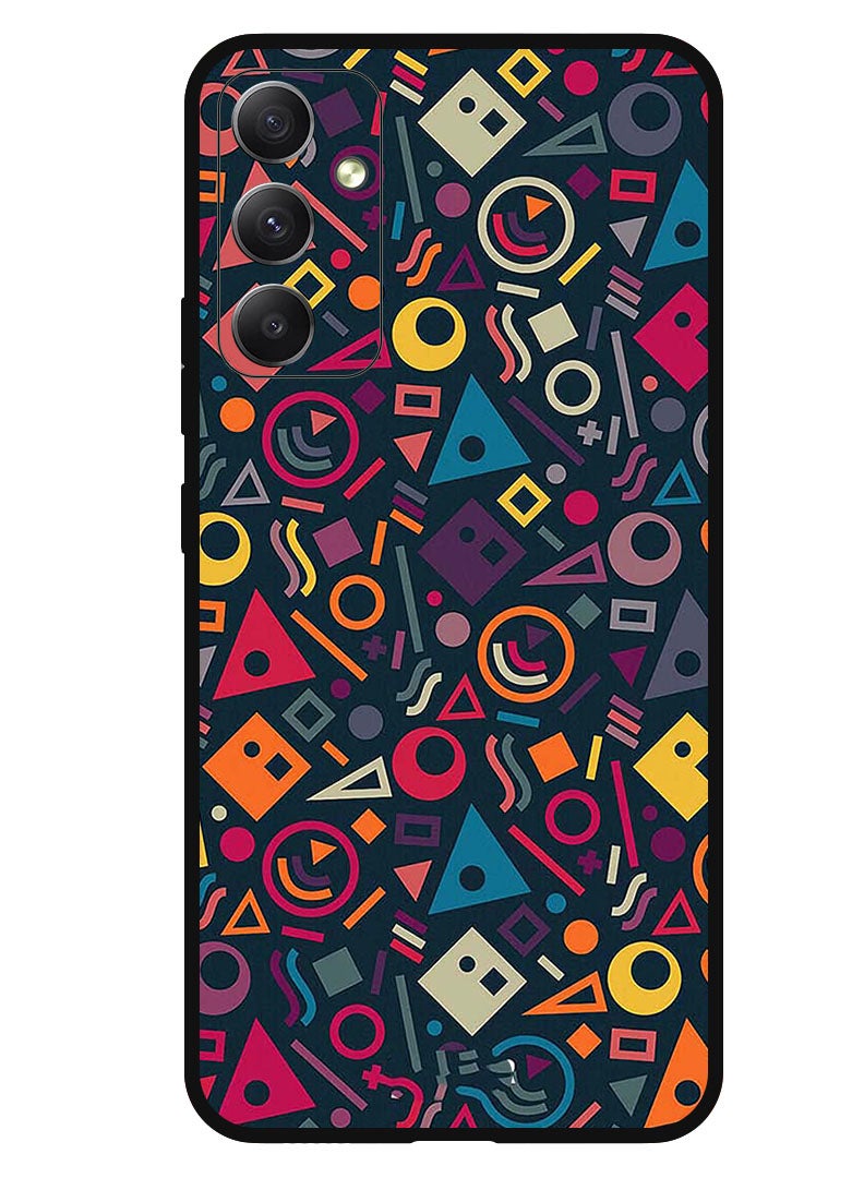 Theodor Protective Case Anti Scratch Shock Proof Bumper Cover For Samsung Galaxy A05s Shape Doodles - Image 1