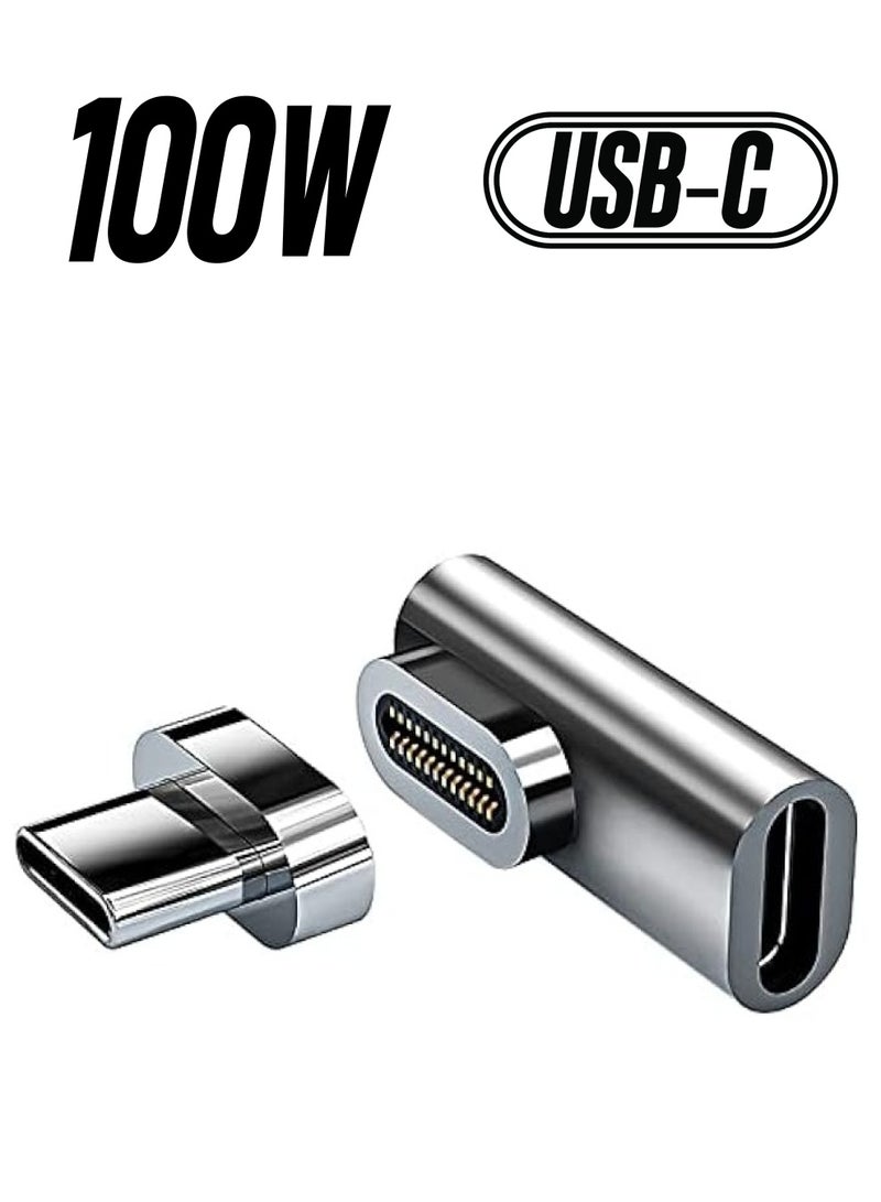 erorex USB C Magnetic Adapter, 24Pins Type-C Connector 40Gbp/s and 6K@60Hz 4K@60Hz Video Output, Conpatible with Thunderbolt3 MacBook Pro/Air and All Mainstream Type-C Devices - Image 1