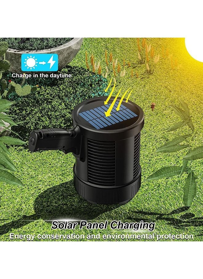 Arabest Rechargeable Spotlight, 100000 Lumens Led Spot Lights Handheld Large Flashlight Super Bright Outdoor Solar Spotlights Searchlight with Cob Light, 6 Modes, IPX5 Waterproof  - Image 5