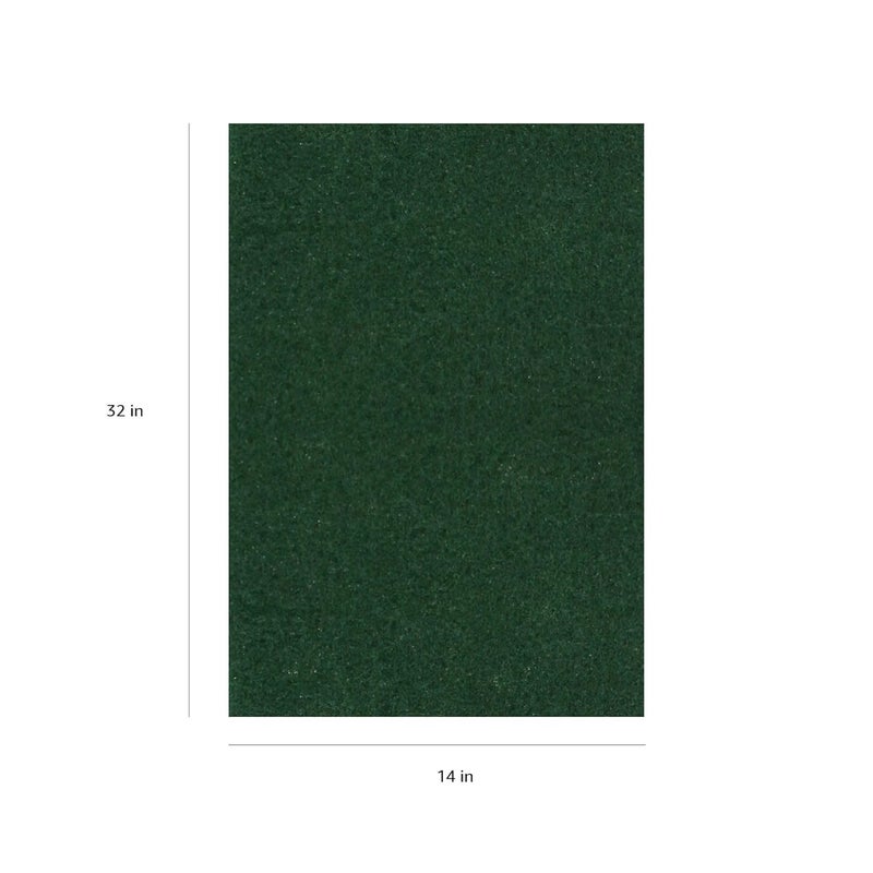 Americo Black Strip Stripping Floor Pad, 14"x32", 5 Pads/Case, Made of 100% Recycled Content, USA Made - Image 2