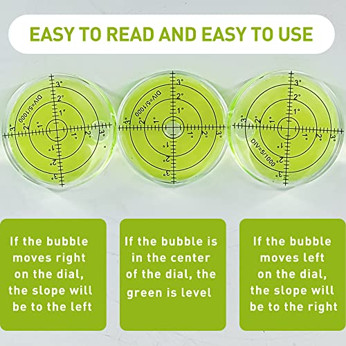 Golfupp Golf Green Reader Pro Putt Golf Ball Marker Round Bubble Level High Precision Golf Putting Aid Putting Green 66x12mm - Image 4