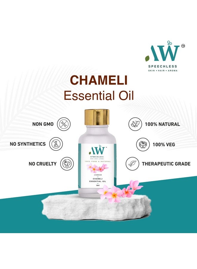 AW_Speechless - Chameli (Jasminum Grandifloram) Essential Oil I THERAPEUTIC GRADE I - Image 2