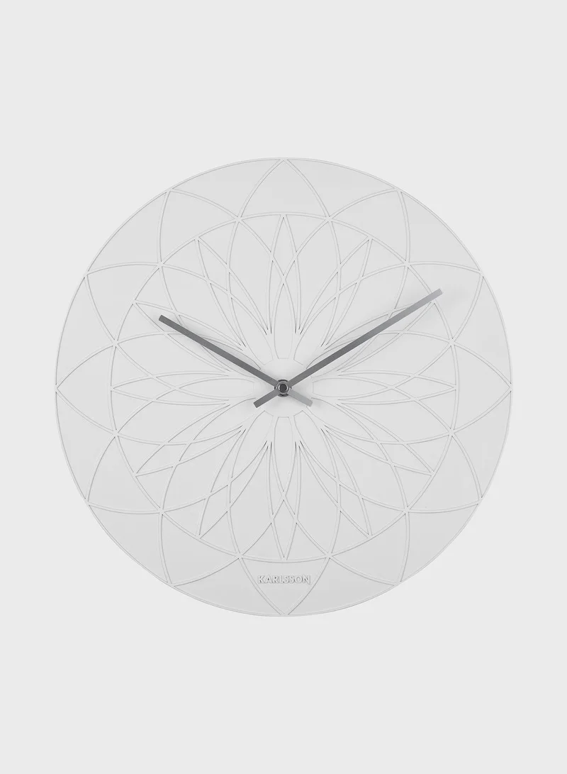 Karlsson White Fairytale Wall Clock