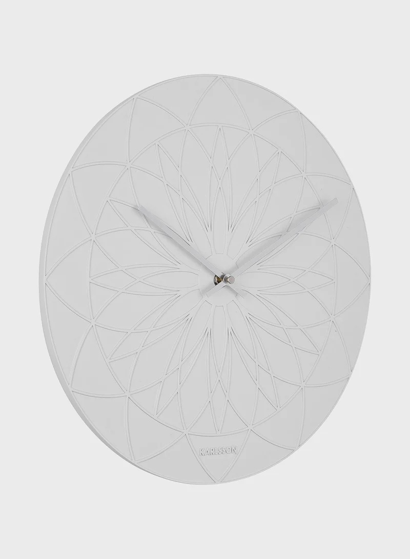 Karlsson White Fairytale Wall Clock