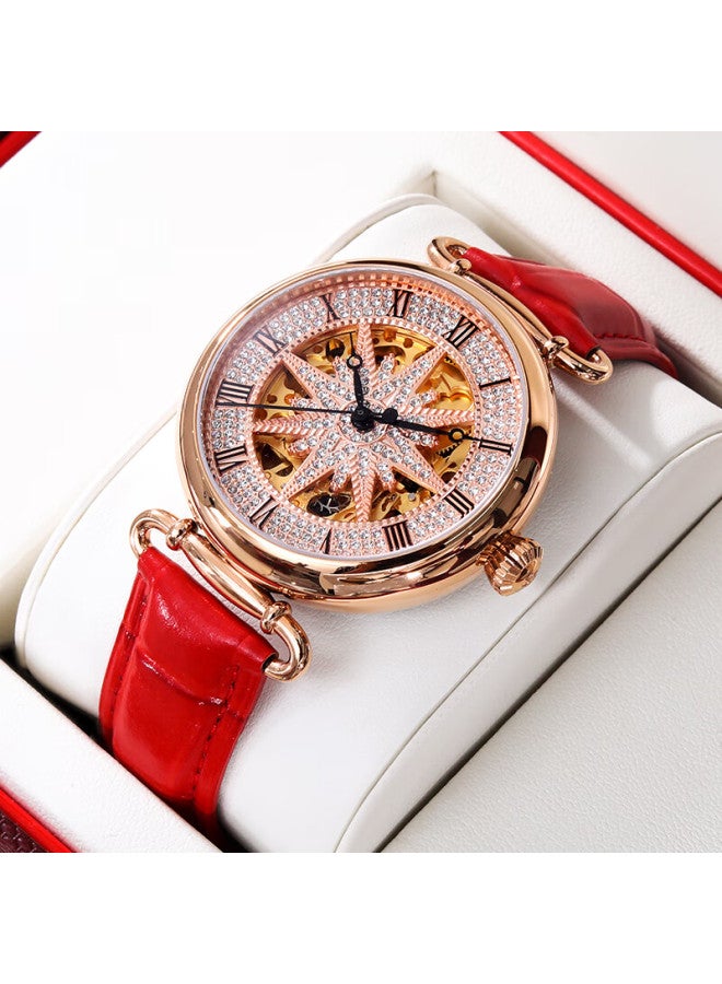 ROSDN Laostone Birthday 3.8 Women's Day Gift Starry Sky Watch Women's Luxury Mechanical Brand Name Watch - Image 2