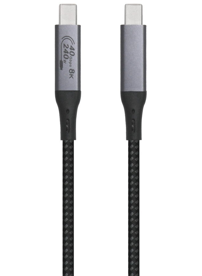 Vebner 1-Foot USB4 Cable Compatible with Thunderbolt 3, Thunderbolt 4 and USB-C - Supports 8K HD Display, 40gbps Data Transfer, 240W Charging - Image 5