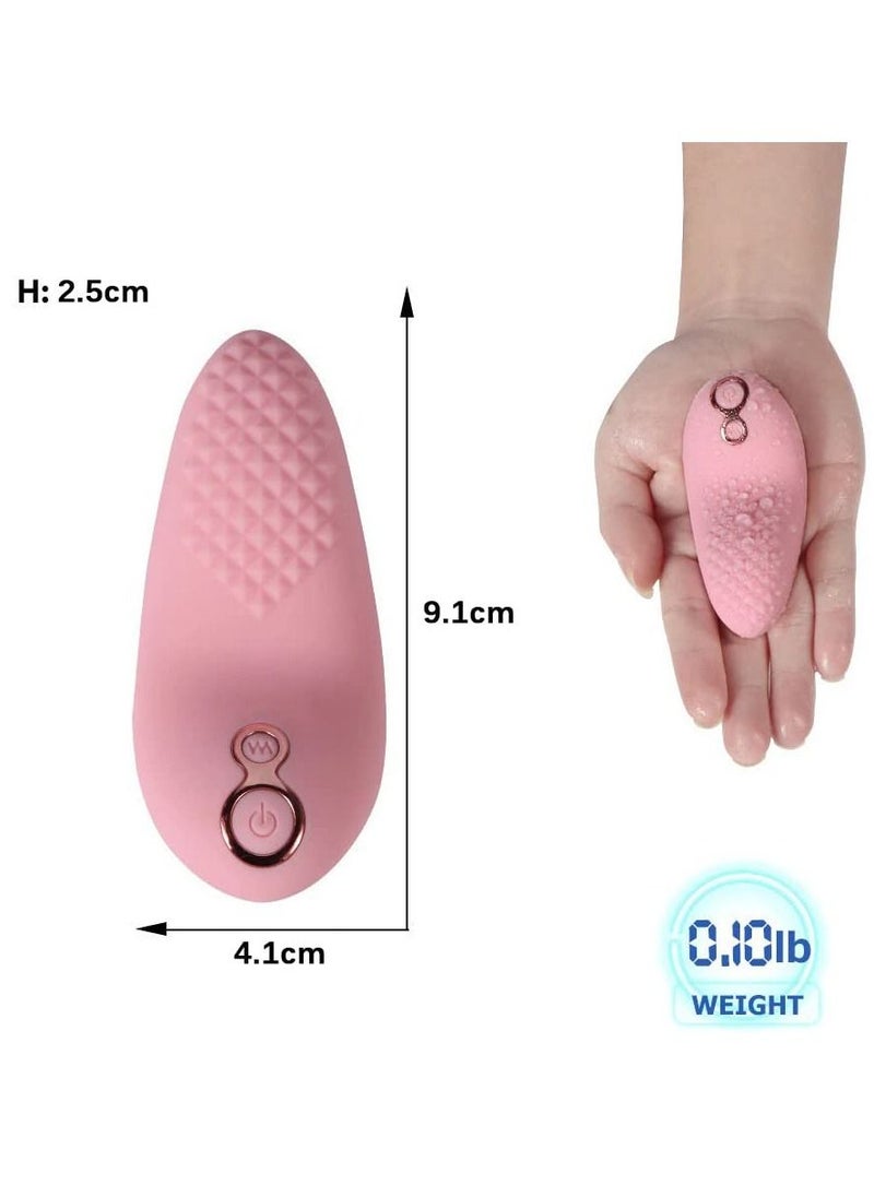 Aibay - Soft Silicone Lactation Massager Comfortable Breast Massager 9 Vibration Modes 3 Different Strength for Breastfeeding Improving Milk Flow Clogged Ducts - Image 1
