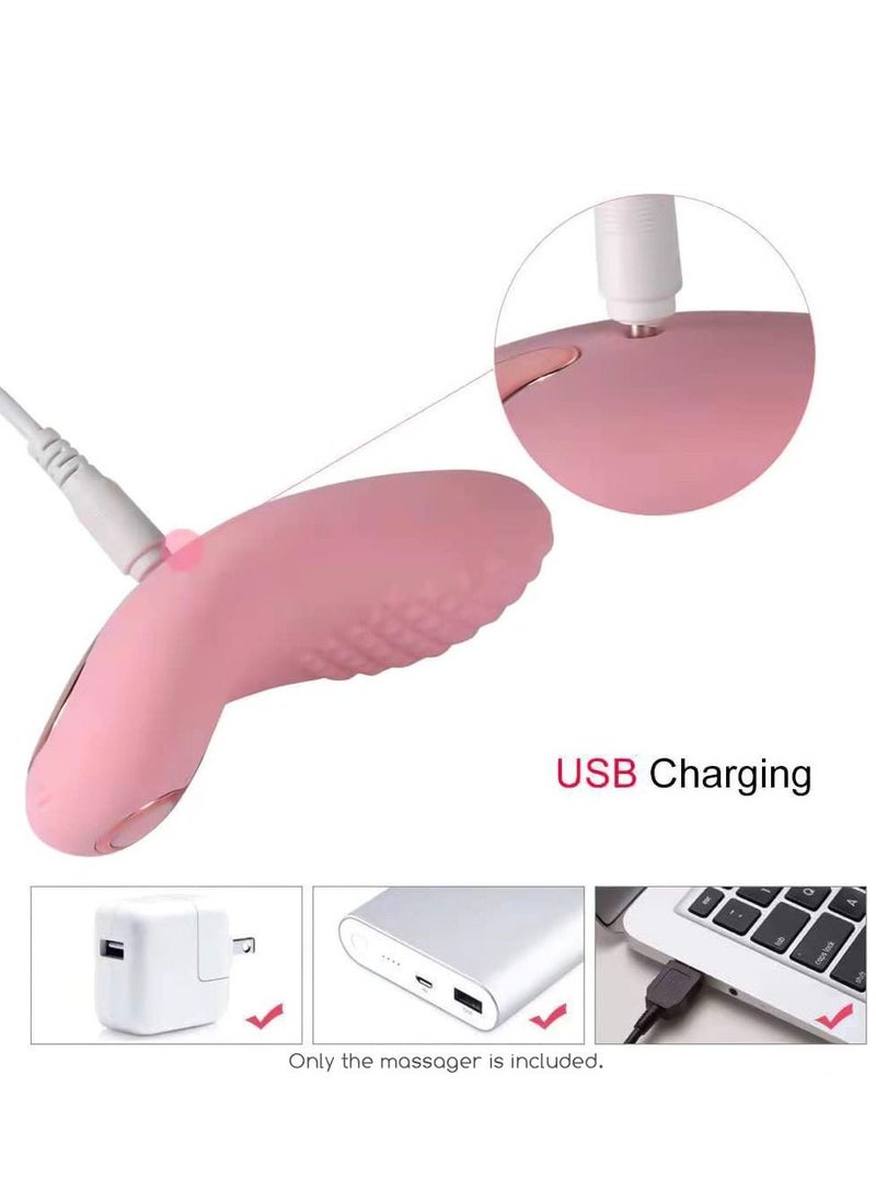 Aibay - Soft Silicone Lactation Massager Comfortable Breast Massager 9 Vibration Modes 3 Different Strength for Breastfeeding Improving Milk Flow Clogged Ducts - Image 1