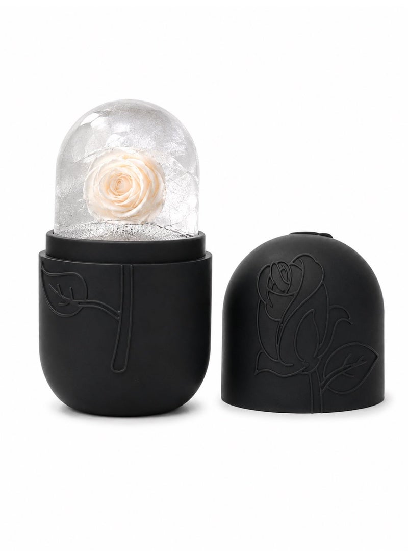 No Label Rose Ice Face Roller Silicone Mold for Facial Skin Care Reusable - Image 1