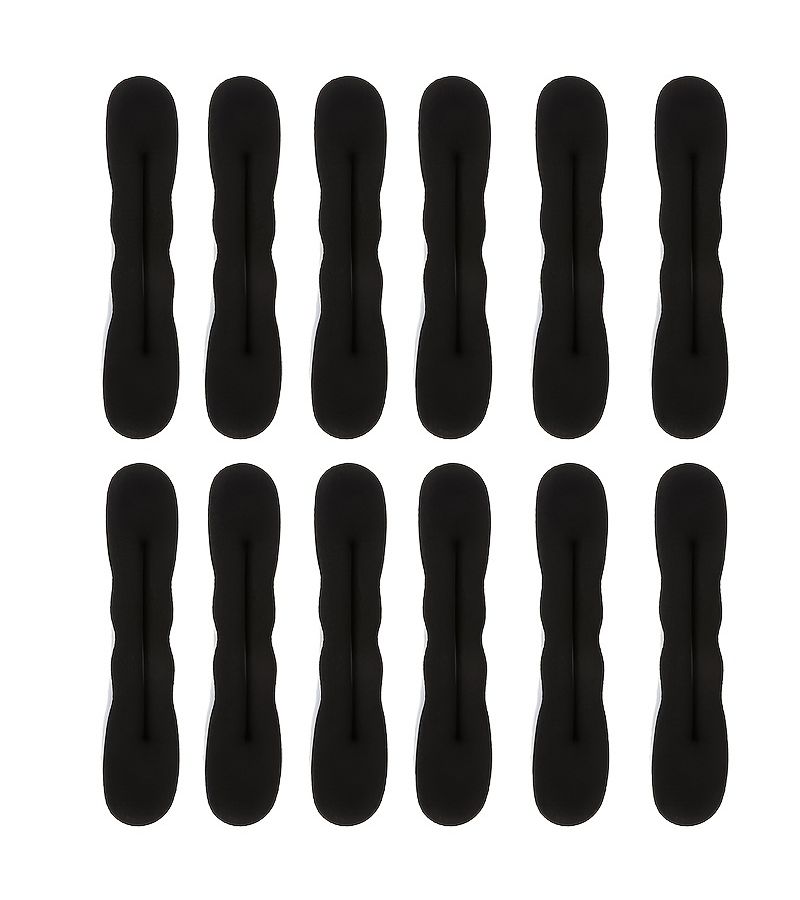 8pcs Bun Maker Foam Sponge Donut Hair Styling Tool 3 Large 5 Small Set - Image 5