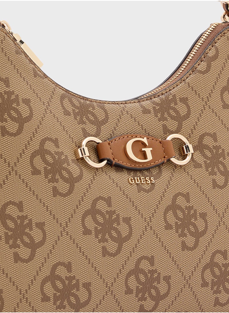 GUESS Izzy Top Zip Through Tote  - Image 4