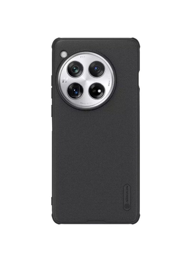 Nillkin OnePlus 12 Nillkin Case Modern Design Comfortable Texture Camera Protection Elegant Shockproof Style Black - Image 5