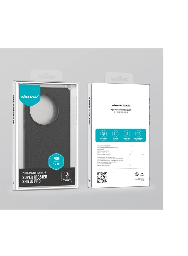 Nillkin OnePlus 12 Nillkin Case Modern Design Comfortable Texture Camera Protection Elegant Shockproof Style Black - Image 2