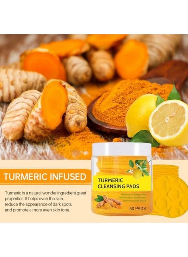 سيلفر سيل مناديل تنظيف وتقشير الوجه بالكركم مع فيتامين سي - توازن زيت البشرة والماء - مناسبة لجميع أنواع البشرة - 50 قطعة (متوسط) - Image 4