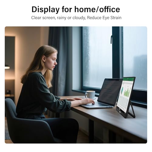 InnoView 16" 240Hz Portable Monitor 2K 2560x1600 100% sRGB Portable Gaming Monitor Supports 144Hz Refresh Rate Monitors Type-C HDMI Built-in Speakers Laptop Screen Extender for Surface PS5 Switch Xbox - Image 3