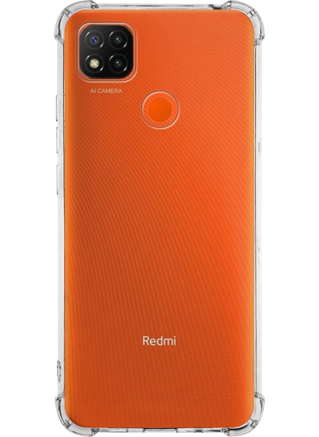 Case World Caseworld Xiaomi Redmi 9c Cover Corner Protected Airbag Antishock Transparent Silicone Case  - Image 1