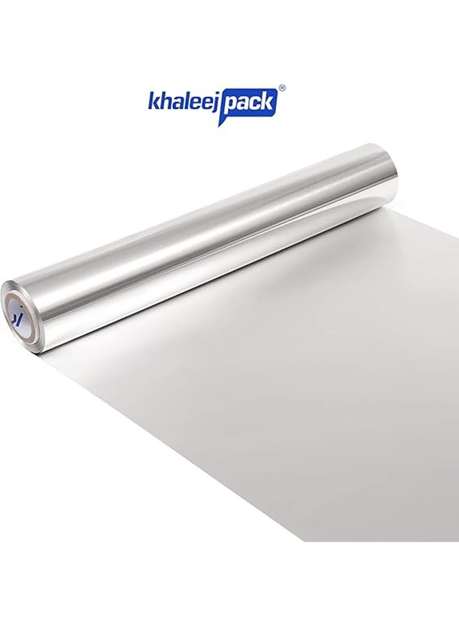 Khaleej Pack Aluminium Foil 2.5KG , 45 CM width Heavy duty bulky catering  foil roll - Image 2