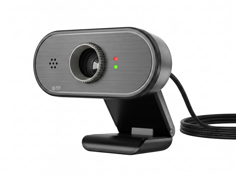 T-Dagger Eagle HD 720P Webcam with Built-in Microphone, Black, Suitable for Live Streaming, Meetings, and Distance Learning, Supports Plug & Play, Model TGW620