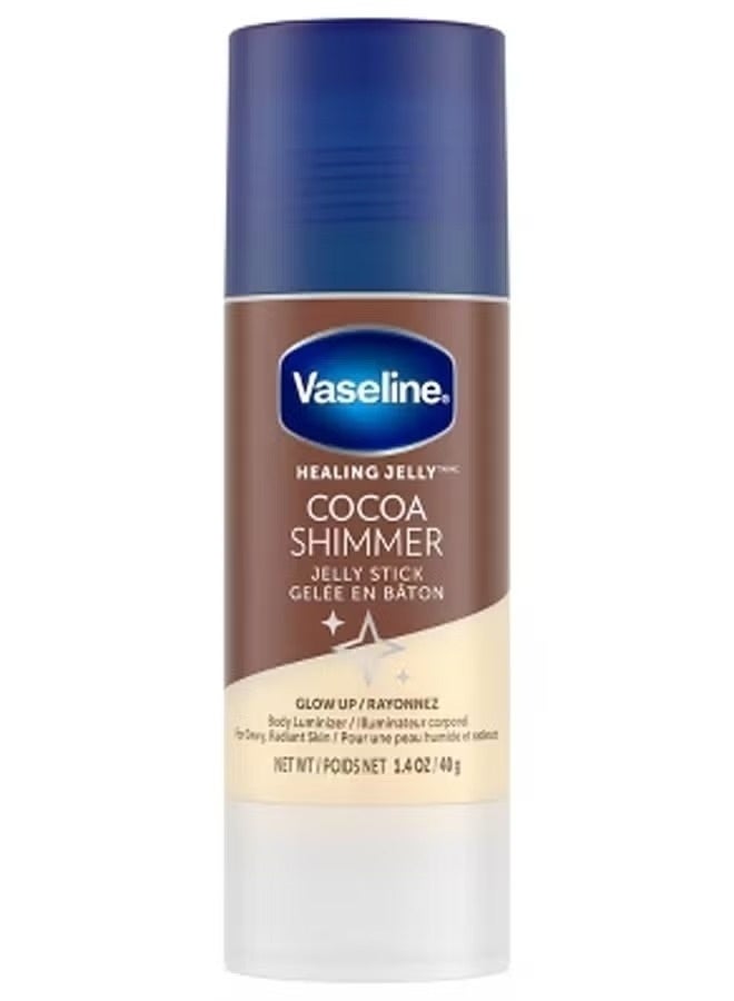 Vaseline Healing Jelly - Cocoa Shimmer Jelly Stick (40 g) - Image 1