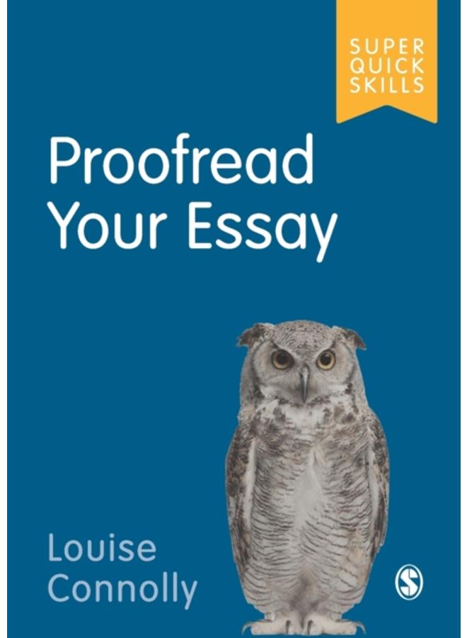 Proofread Your Essay 