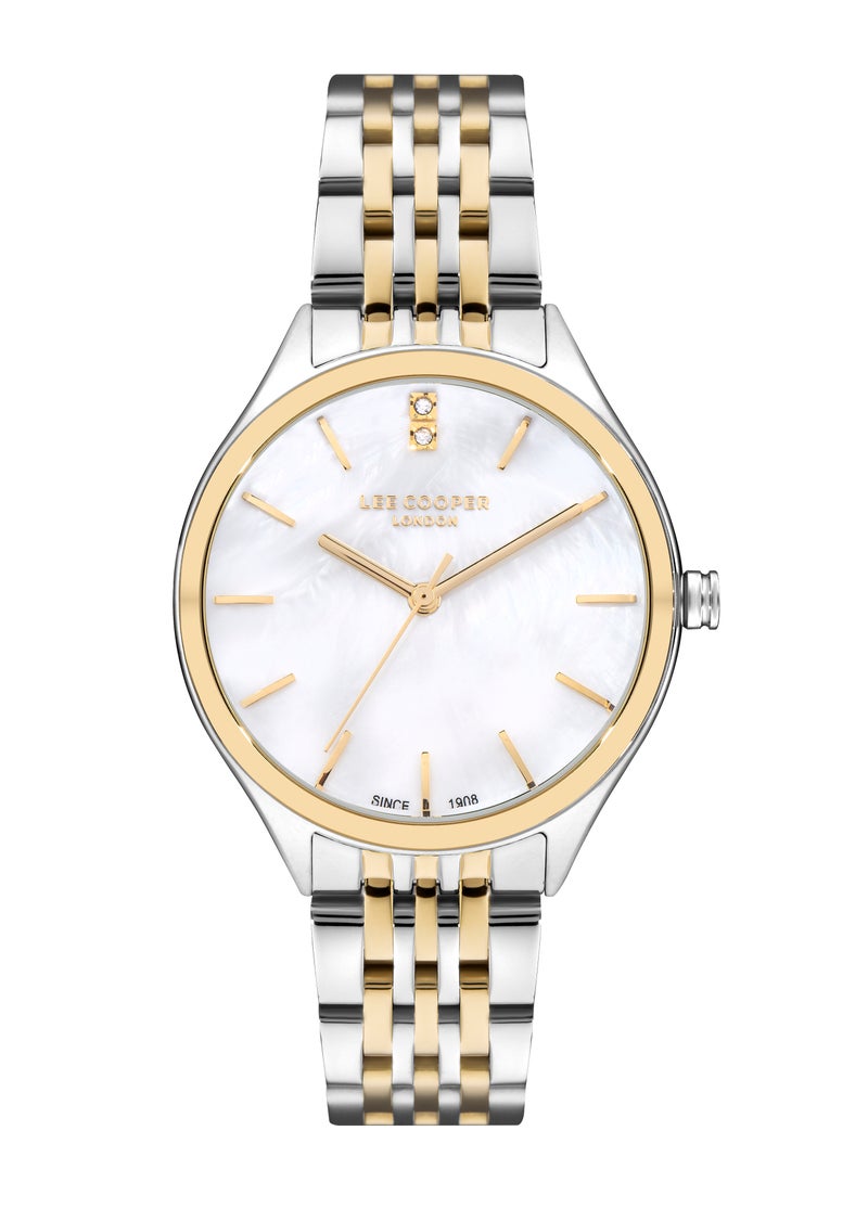LEE COOPER Women’s Analog Silver Dial Watch – LC07821.220 - Image 1