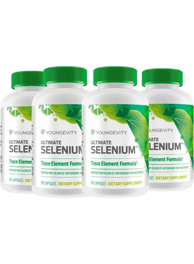youngevity (INTERNATIONAL SHIPPING) Youngevity Ultimate Selenium 100 mcg 4 Bottles 90 Capsules Each - Image 1