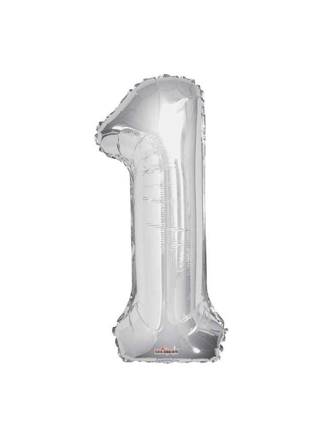 NIBEMINENT Number 1 Hanging Foil Balloon 34inch  - Image 1