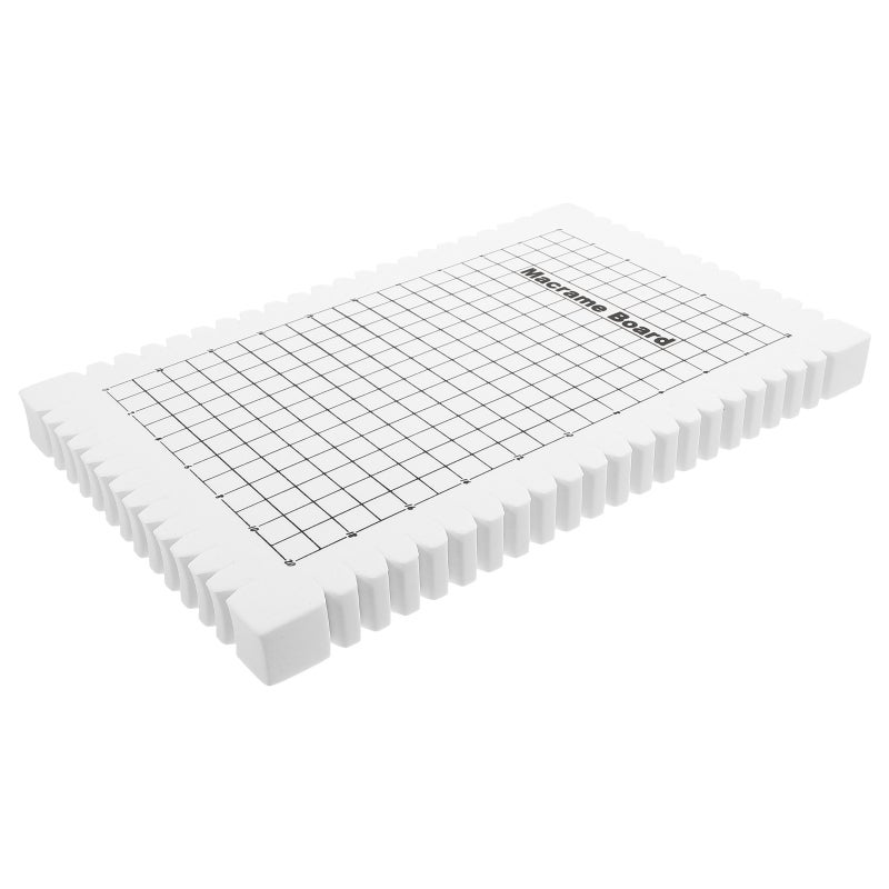 Foam Knotting Board for Bracelet Making, Strong and Comfortable with Clear Alignment Grid - Image 3